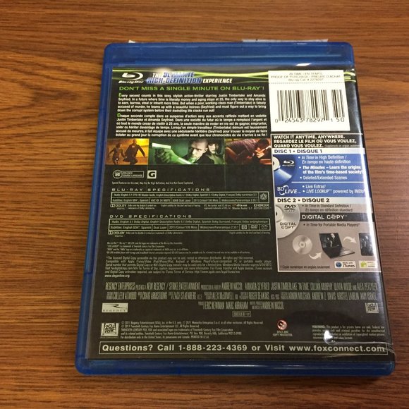 In Time Blu ray - Picture 3 of 5